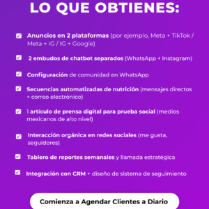 Plan "Escalamiento" - 12 Meses